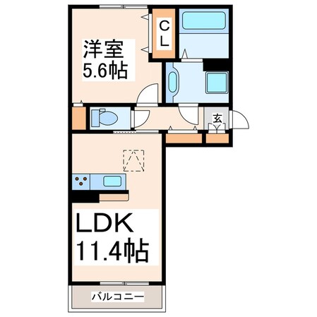 アルバ日吉の物件間取画像